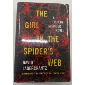The Girl in the Spider's Web – VG+ Thriller Novel by Lagercrantz Book 4